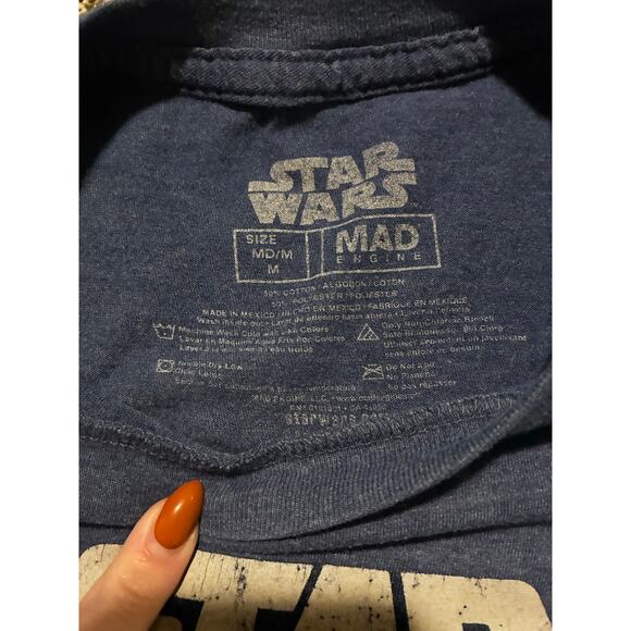 Star Wars Graphic Tee Shirt Men’s M Mad Engine Casual Everyday - Picture 2 of 2